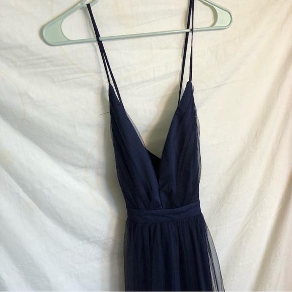 Lulus Blue Strap Dress - Picture 8 of 12